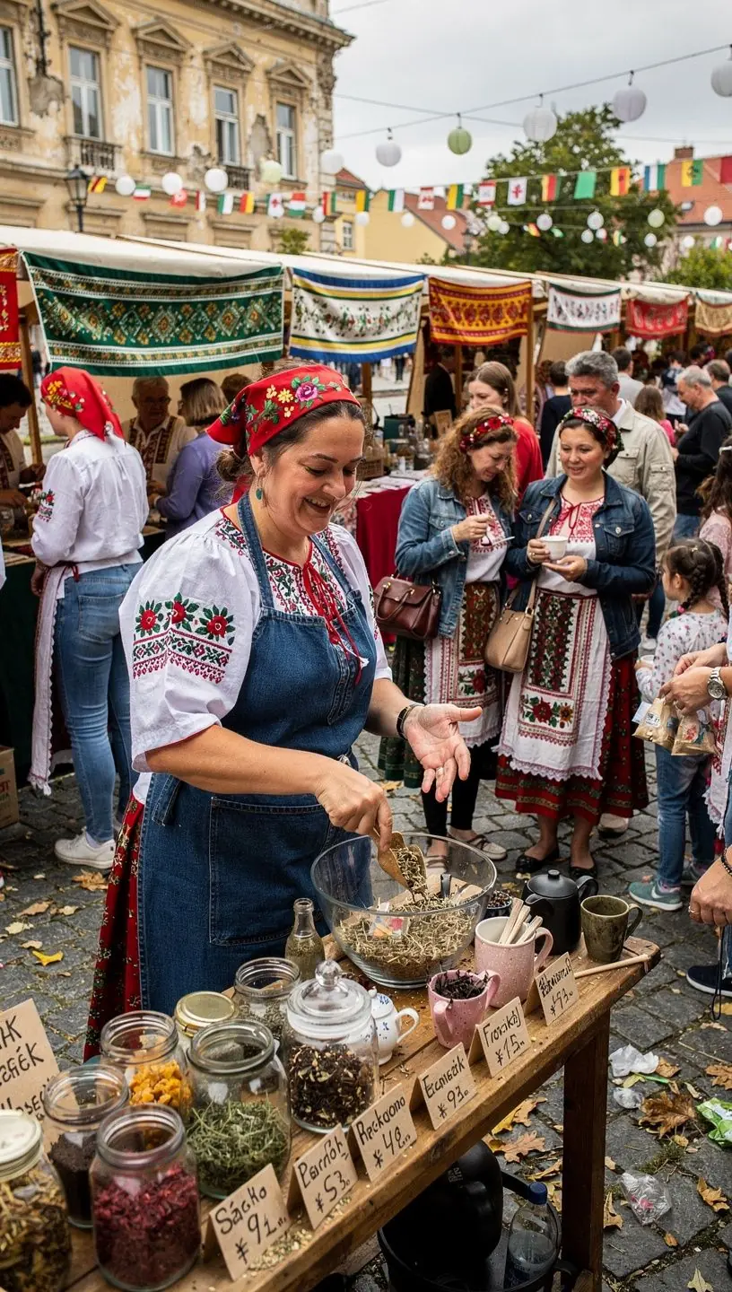 Klasszikus magyar teázási élmény, helyi gyógynövényekből készült.