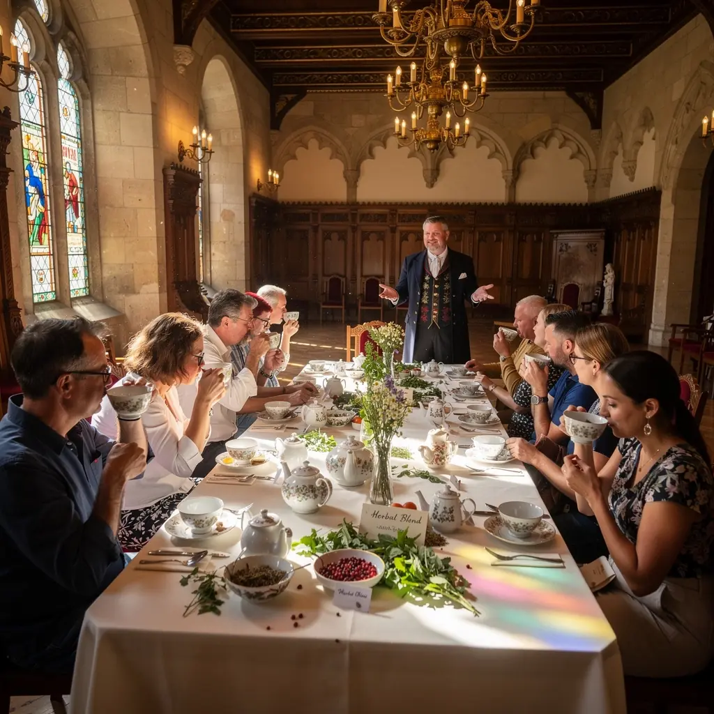 Hagyományos magyar gyógynövény tea keverék, illatos fűszernövényekkel.